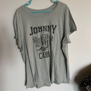 Johnny Cash TShirt- Torrid Sz 3